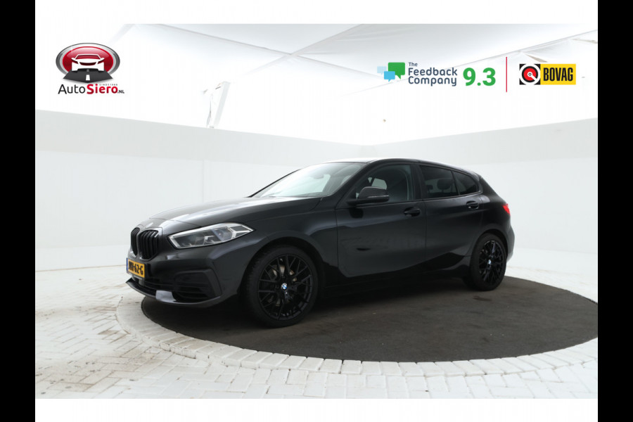 BMW 1-serie 118i High Executive Edition Full Black, Apple Carplay, Cruise,