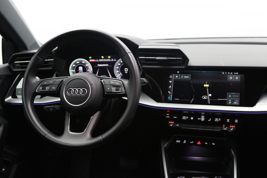 Audi A3 Sportback 40 TFSI e 204 PK S-Line PHEV, Leder, LED, Adap. Cruise Control