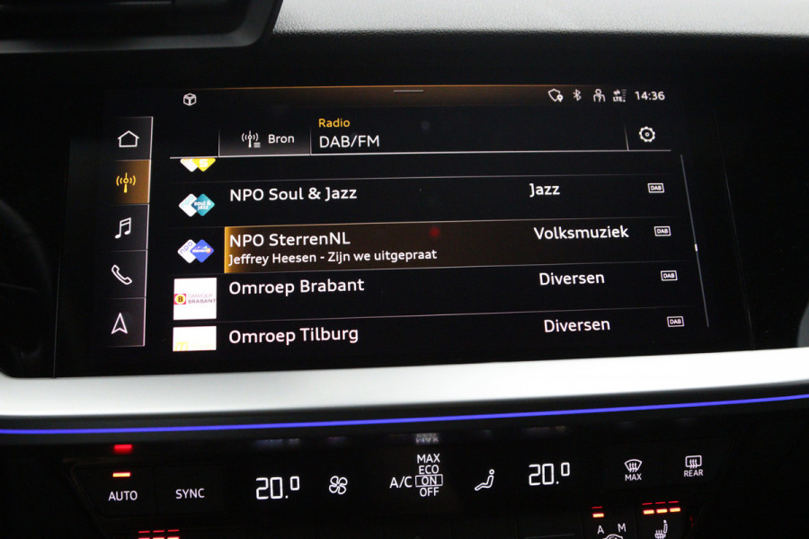 Audi A3 Sportback 40 TFSI e 204 PK S-Line PHEV, Leder, LED, Adap. Cruise Control