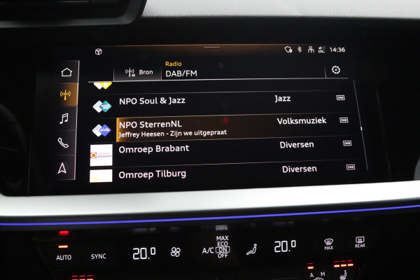 Audi A3 Sportback 40 TFSI e 204 PK S-Line PHEV, Leder, LED, Adap. Cruise Control