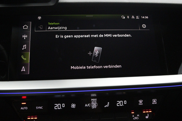 Audi A3 Sportback 40 TFSI e 204 PK S-Line PHEV, Leder, LED, Adap. Cruise Control