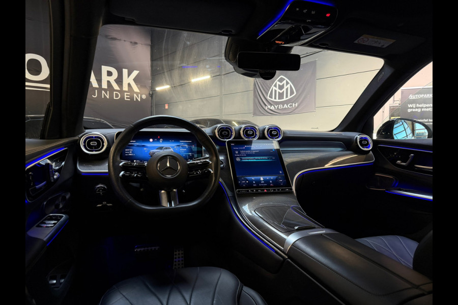 Mercedes-Benz GLC 400e 4MATIC AMG Line PANO|BURMESTER|360CAM|KEYLESS|MEMORY|SFEERVERLICHTING|NIGHTPAKKET|GARANTIE|TREKHAAK|