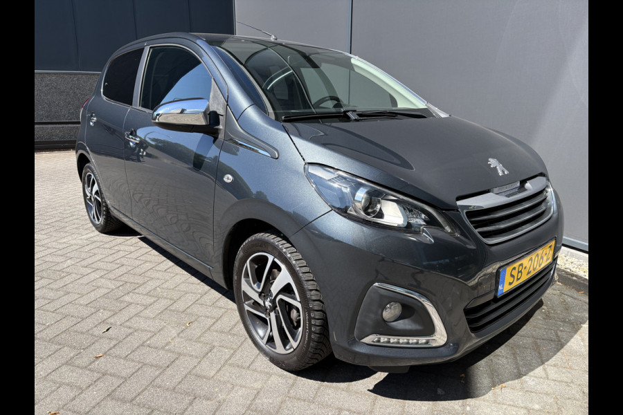 Peugeot 108 1.0 e-VTi Allure Airco - Achteruitrijcamera - Bluetooth - Led verlichting - Elektrische ramen - Licht metalen velgen 15 inch - Mistlampen voor - Stuur multifunctioneel - Start/ stop systeem - Centrale vergrendeling met afstandsbediening