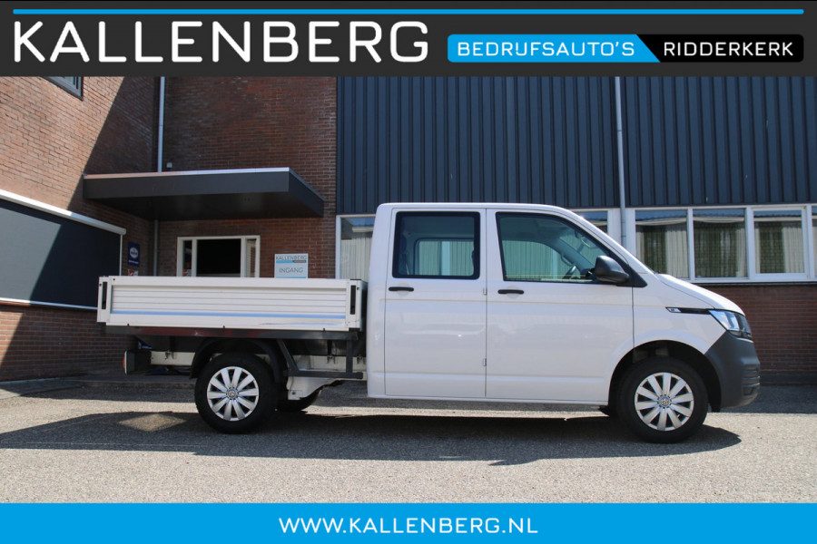 Volkswagen Transporter 2.0 TDI DC / 6 persoons / pick up / Open laadbak / dubbel cabine