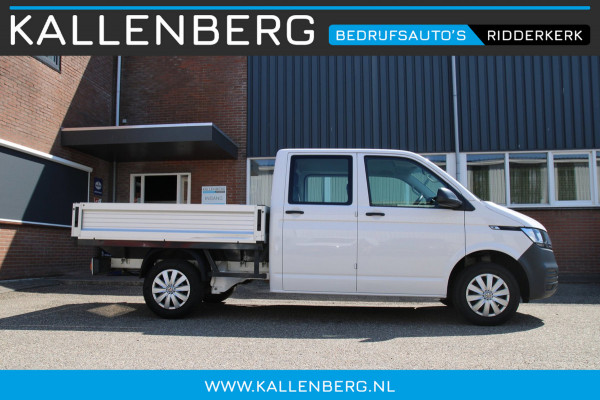 Volkswagen Transporter 2.0 TDI DC / 6 persoons / pick up / Open laadbak / dubbel cabine