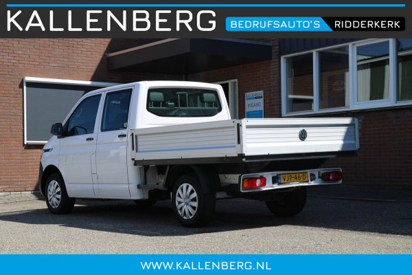 Volkswagen Transporter 2.0 TDI DC / 6 persoons / pick up / Open laadbak / dubbel cabine