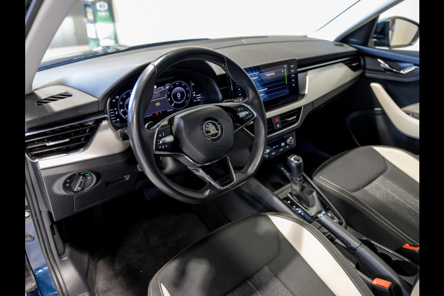 Škoda Kamiq 1.0 TSI Style 110pk / Elektrisch verstelbare stoelen / Panoramadak / Trekhaak / Dodehoek detectie / Achteruitrijcamera / Navigatie / Apple carplay /