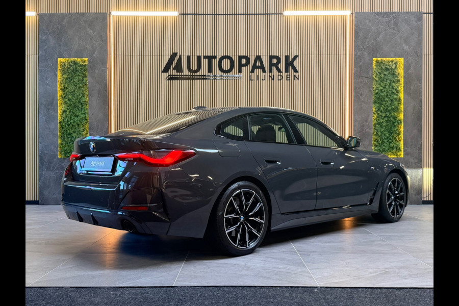 BMW 4 Serie Gran Coupé 420i Business Edition Plus M-SPORT|DAK|SFEERVERLICHTING|DEALER ONDERHOUDEN|LEDER|CAMERA|