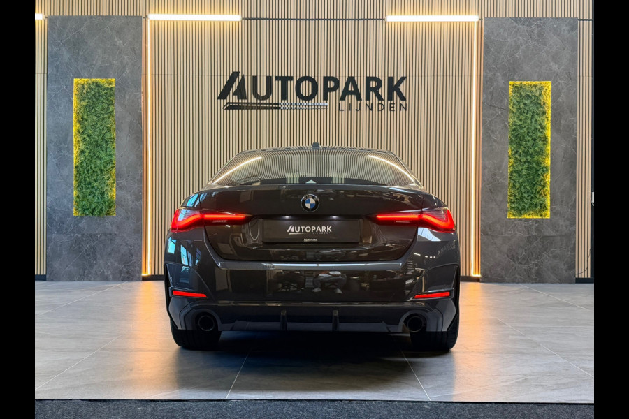 BMW 4 Serie Gran Coupé 420i Business Edition Plus M-SPORT|DAK|SFEERVERLICHTING|DEALER ONDERHOUDEN|LEDER|CAMERA|