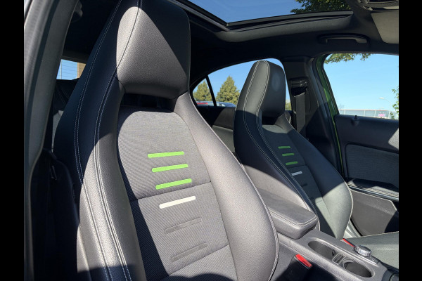 Mercedes-Benz A-Klasse 160 Ambition Automaat l Dealer Onderhouden l Pano l Carplay l Stoelverw l Navi l Halfleder l Pdc l LED l Clima l Cruise l Lm velgen l 102pk l N.A.P l Apk tot 07-2027