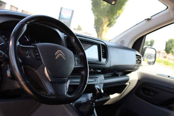 Citroën Jumpy 2.0 BlueHDI 120 L3 PB Edition Camera, Cruise, Carplay, Clima, 122pk, Trekhaak, 6 zitplaatsen, Sensoren, Multimedia, Uniek!