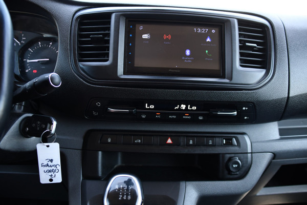 Citroën Jumpy 2.0 BlueHDI 120 L3 PB Edition Camera, Cruise, Carplay, Clima, 122pk, Trekhaak, 6 zitplaatsen, Sensoren, Multimedia, Uniek!