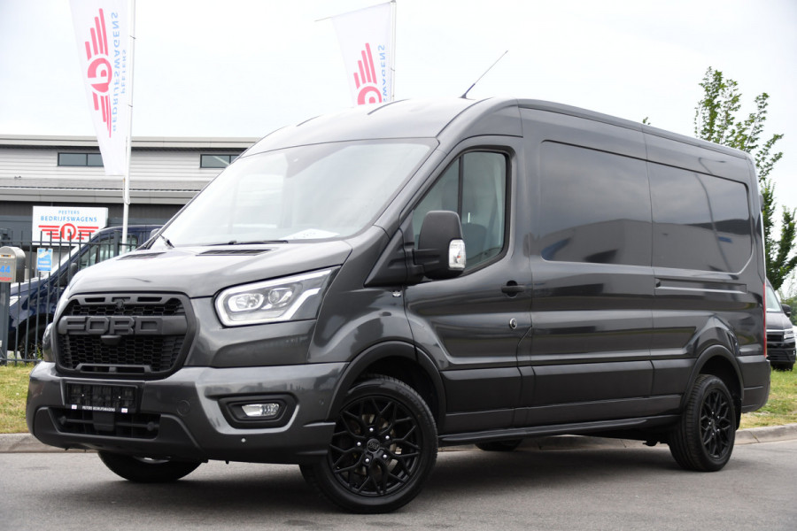 Ford Transit 350 2.0 TDCI L3H2 Limited PB Edition Camera, Cruise, Carplay, Xenon, Automaat, 185pk, Multimedia, Trekhaak, Sensoren, Uniek!