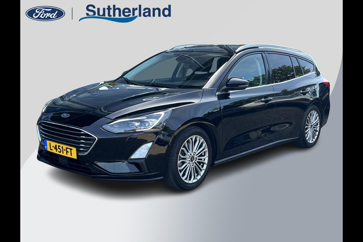 Ford FOCUS Wagon 1.0 EcoBoost Titanium Business | winterpack | Adaptieve cruise control | Trekhaak | 17 inch lmv | Camera