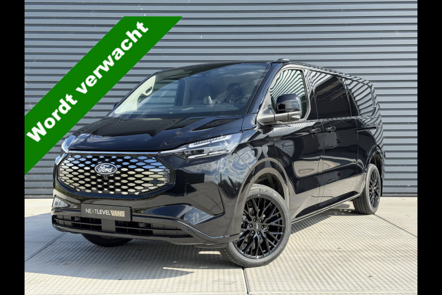 Ford E-Transit Cust. 340 L2H1 Limited 71 kWh | Dubbele Schuifdeur | Dode hoek | 360 Camera | B&O Audio