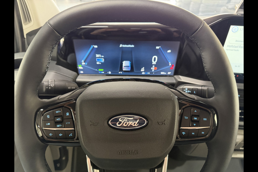 Ford E-Transit Cust. 340 L2H1 Limited 71 kWh | Dubbele Schuifdeur | Dode hoek | 360 Camera | B&O Audio