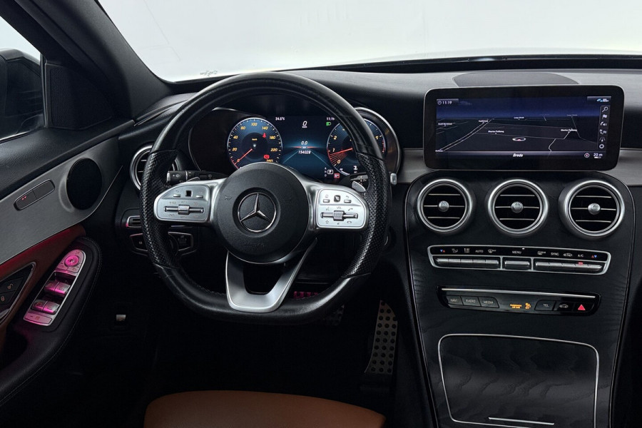 Mercedes-Benz C-Klasse Estate 180 Solution AMG (PANORAMADAK, SFEERVERLICHTING, ELEKT. STOELEN, MULTIBEAM KOPLAMPEN, CAME