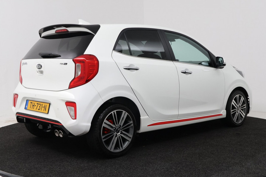 Kia Picanto 1.0 T-GDI GT-Line (STOEL/STUUR VERWARMING, NAVIGATIE, CAMERA, CRUISE CONTROL, PARKEERSENSO