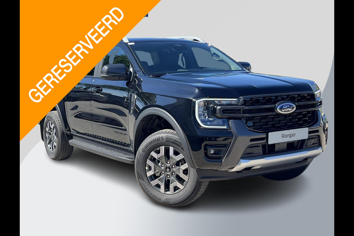 Ford Ranger 2.3 PHEV Wildtrak Double Cab | 281pk |  5 persoons! | Technology Pack Plus Trailer | Cargo Area Pack | Power Rollertop | Prijs excl. BTW incl. BPM | laadkabel mode 3 16A