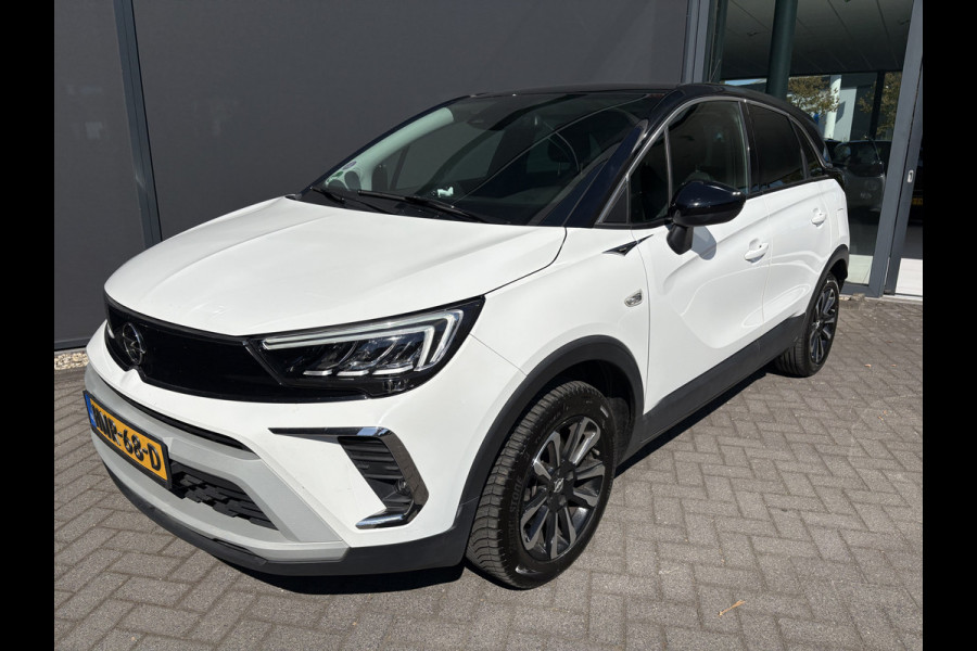 Opel Crossland 1.2 Turbo Elegance Achteruitrijcamera - Airco - Apple carplay - Bluetooth - Cruise control - Radio - Navigatie - Trekhaak - Elektrische ramen - Led verlichting - Start/stop systeem - Licht metalen velgen 16 inch - Stuur multifunctioneel