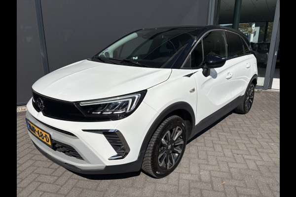 Opel Crossland 1.2 Turbo Elegance Achteruitrijcamera - Airco - Apple carplay - Bluetooth - Cruise control - Radio - Navigatie - Trekhaak - Elektrische ramen - Led verlichting - Start/stop systeem - Licht metalen velgen 16 inch - Stuur multifunctioneel