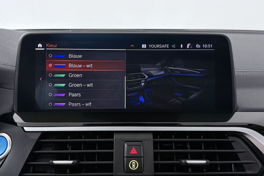 BMW iX3 Executive 80 kWh SOH 96% (PANORAMADAK, SFEERVERLICHTING, ADAPTIVE CRUISE, AUTOPILOT, STOEL