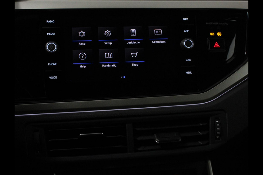 Volkswagen Polo 1.0 TSI Move DSG Navigatie Apple Carplay/Android Auto Airco Digitale Cockpit Adaptive Cruise Control Lichtmetalen Velgen Parkeer sensoren V+A Stoelverwarming