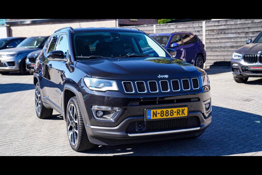 Jeep Compass 1.3T Limited | Automaat | Stoelverwarming | Luxe Leder | Park Assit | Climatronic | Camera | 1e eigenaar | Dealer ond