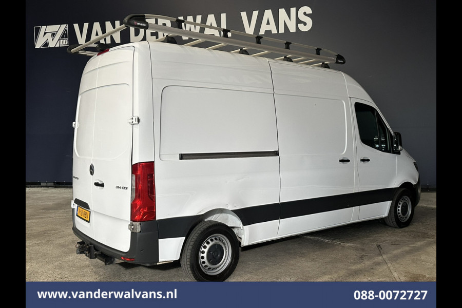 Mercedes-Benz Sprinter 314 CDI 143pk L2H2 Euro6 Airco | Camera | Imperiaal | Trekhaak | Apple Carplay | Cruisecontrol Android Auto, Stoelverwarming, Parkeersensoren, Bijrijdersbank