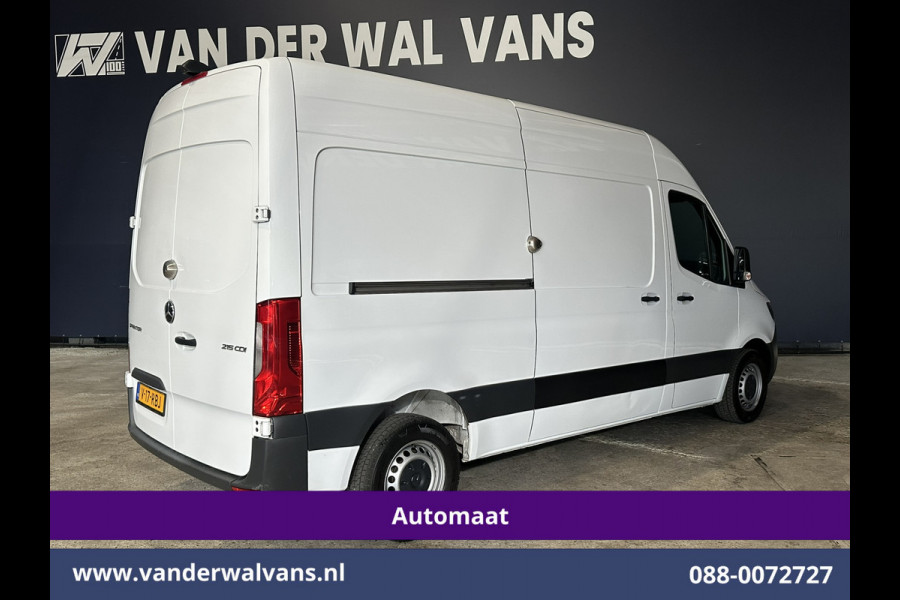 Mercedes-Benz Sprinter 215 CDI 150pk Automaat L2H2 Euro6 Airco | Camera | Navigatie | Apple Carplay Android Auto, Bijrijdersbank