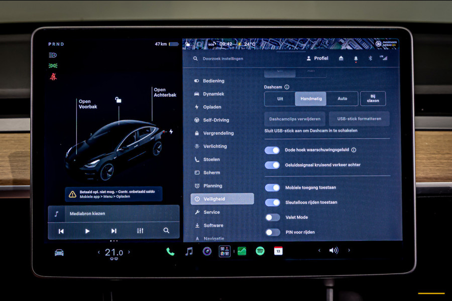 Tesla Model 3 Long Range AWD 75 kWh|NAP|Pano|Leder|Cam|E-stoel