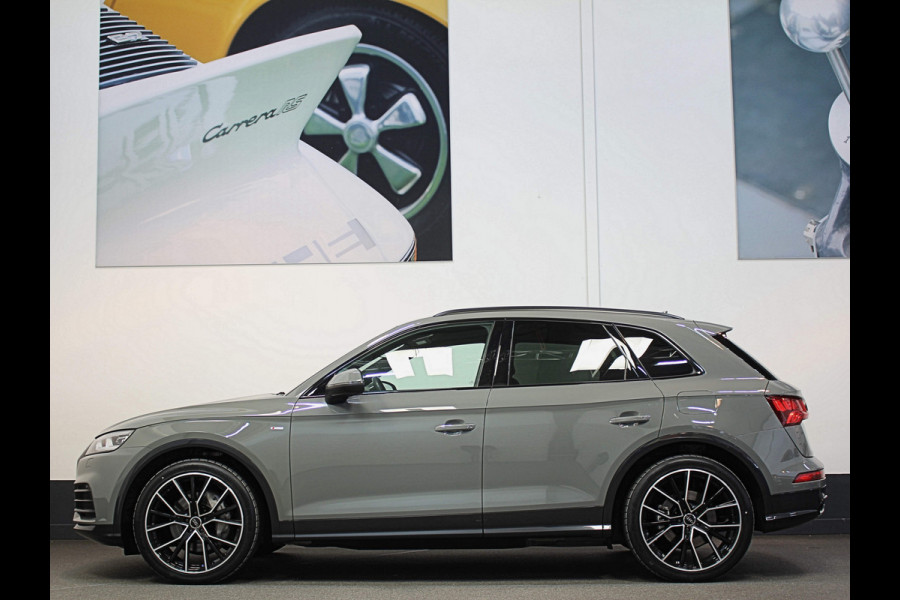 Audi Q5 55 367pk S-Line | Luchtvering | #RS Leder | 96% SOH | Camera | Virtual | Keyless | Trekhaak 1750kg | Quantum Grijs | 3-Zone Clima. | Mw.Pr; 87848,=.