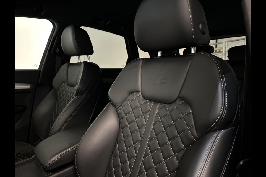 Audi Q5 55 367pk S-Line | Luchtvering | #RS Leder | 96% SOH | Camera | Virtual | Keyless | Trekhaak 1750kg | Quantum Grijs | 3-Zone Clima. | Mw.Pr; 87848,=.