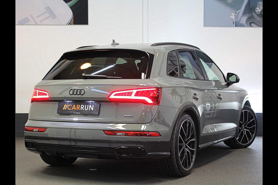 Audi Q5 55 367pk S-Line | Luchtvering | #RS Leder | 96% SOH | Camera | Virtual | Keyless | Trekhaak 1750kg | Quantum Grijs | 3-Zone Clima. | Mw.Pr; 87848,=.