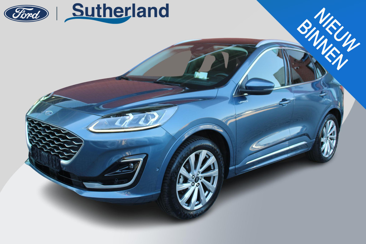 Ford Kuga 2.5 FHEV Vignale | Trekhaak elektrisch uitklapbaar | Panoramadak | Adaptive cruise control | Head up display | 19 inch | Winter Pack