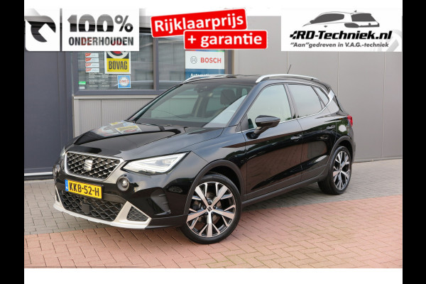 Seat Arona 1.0 TSI 70KW 95PK Xperience Connect,Led Matrix , Virtual cockpit, Keyless, Adaptive cruise, PDC, 18" LMV , Navi,App / smartlink , Bleutooth , DAB+ etc. Dealer onderhouden .