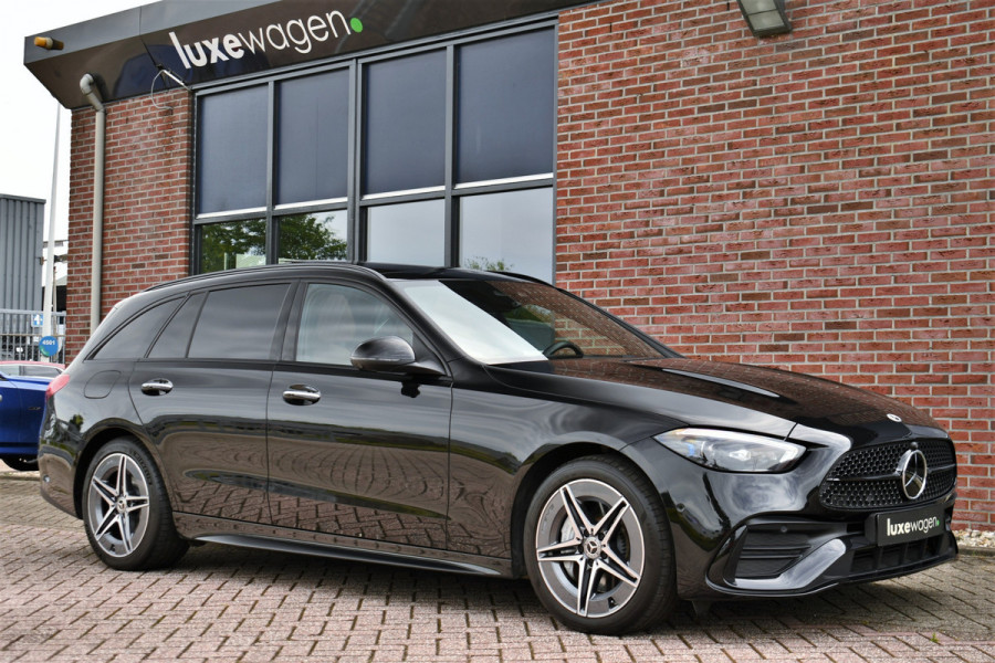 Mercedes-Benz C-Klasse Estate 300 e AMG Line Distronic Night Leder laser-LED