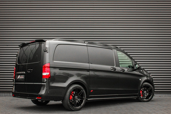 Mercedes-Benz Vito 119 CDI L2 SELECT LANG LEDEREN BEKLEDING / 2XSCHUIFDEUR / BPM VRIJ / VERLAAGD / AMG / APPLE CARPLAY / FULLBLACK