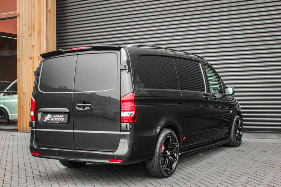 Mercedes-Benz Vito 119 CDI L2 SELECT LANG LEDEREN BEKLEDING / 2XSCHUIFDEUR / BPM VRIJ / VERLAAGD / AMG / APPLE CARPLAY / FULLBLACK