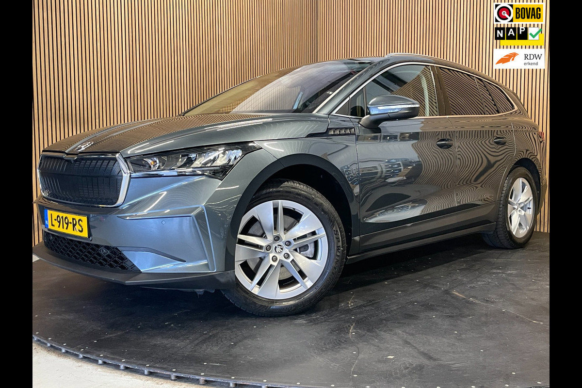 Škoda ENYAQ iV 80|87% SOH|GROTE ACCU|ELEK.TREKHAAK||STUUR+STOELVERW.V+A|CARPLAY/ANDROID|CAMERA|NAVI|NAP|NL-AUTO|MARGE|