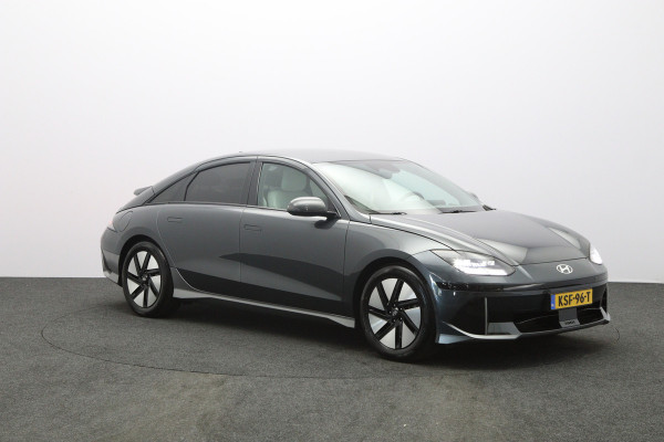Hyundai IONIQ 6 Connect 77.4 kWh 228 PK, SOH 100%, Leder, 4 X Stoelverwarming, Adap. Cruise Control, Stoel- & Stuurverwarming, Carplay