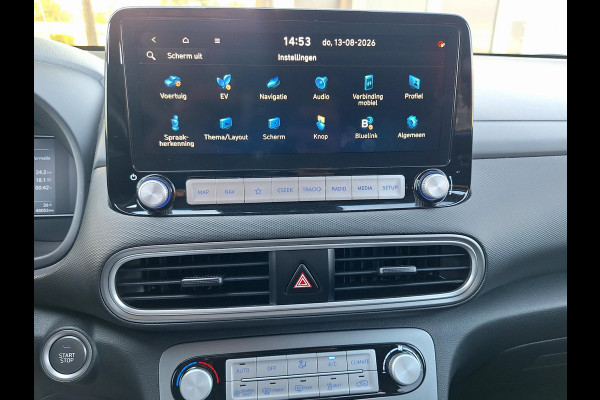 Hyundai Kona EV Fashion 64 kWh | SOH: 95,1% | 3 Fase | Warmtepomp | LED | Blindspot | Stoelverwarming | All Season | HUD |