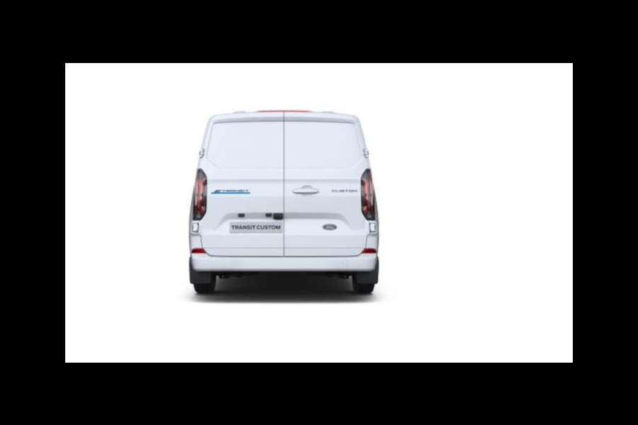 Ford E-Transit Custom 340 L2H1 Limited 71 kWh 218pk | Laadvloer bescherming | 12-weg verstel- en verwarmbare AGR bestuurders- en passagiersstoel Laadvloer bescherming,12-weg verstel- en verwarmbare AGR bestuurders- en passagiersstoel | Trekhaakvoorbereiding | 17 inch lichtmetalen velgen (Carbonised Grey) | Driver Assistent Pack Ultimate | AGM accu | BEV 3-fase oplaadkabel (mode 3, 32A, 10m)