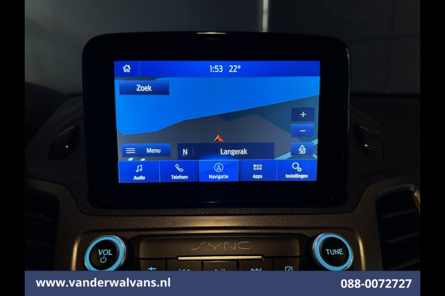 Ford Transit Connect 2.0 EcoBlue 100pk L2H1 Euro6 Airco | Camera | Navigatie | Apple Carplay | LM Velgen Android Auto, Cruisecontrol, Verwarmde voorruit, Stoelverwarming, Parkeersensoren