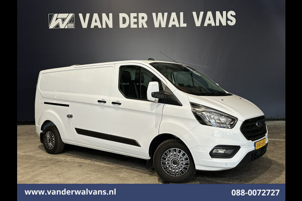 Ford Transit Custom 2.0 TDCI 130pk L2H1 Euro6 Airco | Camera | Apple Carplay | LED | Cruisecontrol | 2800kg Trekhaak Android Auto, Stoelverwarming, Verwarmde voorruit, Parkeersensoren