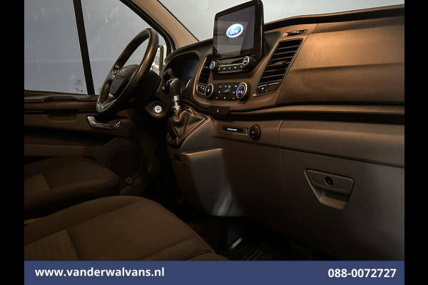 Ford Transit Custom 2.0 TDCI 130pk L2H1 Euro6 Airco | Camera | Apple Carplay | LED | Cruisecontrol | 2800kg Trekhaak Android Auto, Stoelverwarming, Verwarmde voorruit, Parkeersensoren