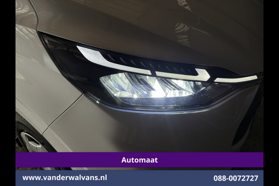 Ford Transit Custom 2.0 TDCI 136pk Automaat L1H1 Euro6 Airco | Camera | Apple Carplay | Cruisecontrol | LED | 2740kg trekhaak Android Auto, Parkeersensoren, Verwarmde voorruit, Bijrijdersbank