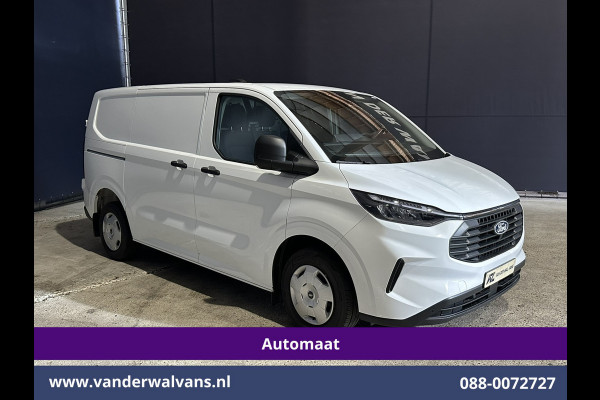 Ford Transit Custom 2.0 TDCI 136pk Automaat L1H1 Euro6 Airco | Camera | Apple Carplay | Cruisecontrol | LED | 2740kg trekhaak Android Auto, Parkeersensoren, Verwarmde voorruit, Bijrijdersbank