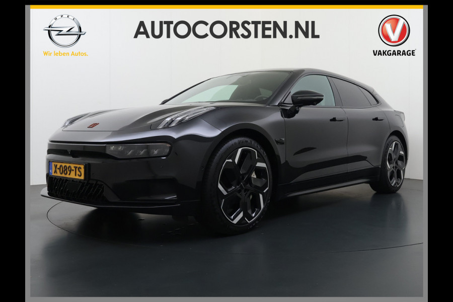 ZEEKR 001 AWD Performance 544PK 100kWh SOH 97% Panoramadak Warmtepomp 360°Camera Adap.Cruise Navi Ecc Stoel+Stuur+Achterbankverwarming Hea Lmv 22" Pdc Elek.Achterklep Matrix Led Apple Carplay/Android Auto Draadloze telefoonlader 2.000kg Trekvermogen! 1e Eigenaar Origineel Nederlandse Auto