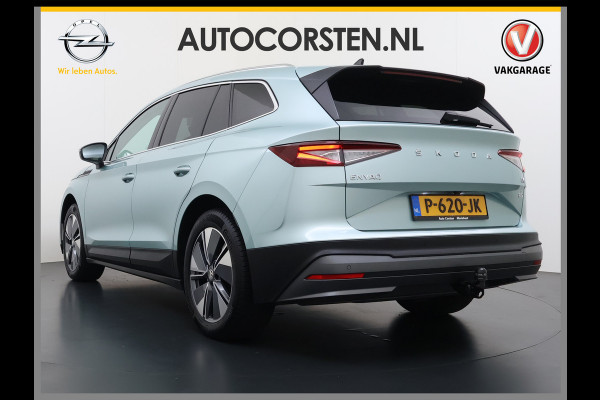 Škoda ENYAQ iV 80 Trekhaak Adap.Cruise SOH 96% Camera Stoel+AchterbankStuurverwarming 3-Zone Ecc Navi Apple Carplay Android Auto P-Assist Privacy Glas Pdc Bluetooth Assistentie Pakket Climate Pakket Comfort Pakket 1.000KG Trekgewicht 1e Eigenaar Dealeronderhouden